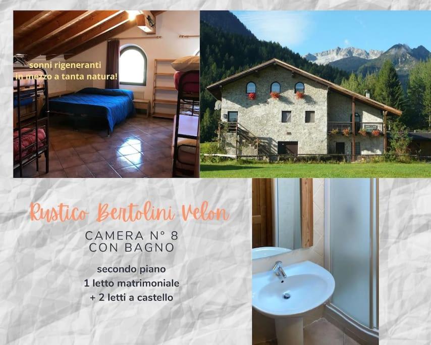 Вілла Chalet Rustico Bertolini Per Gruppi! Вермільйо Екстер'єр фото