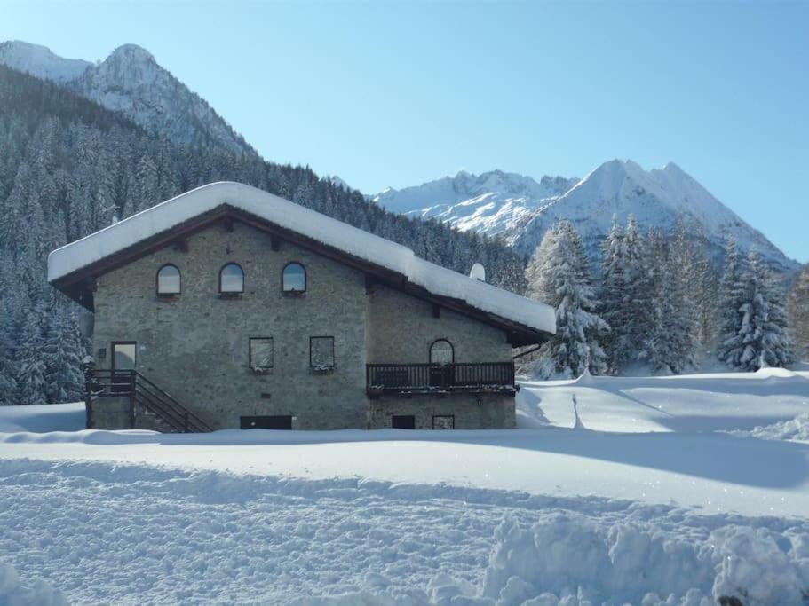 Вілла Chalet Rustico Bertolini Per Gruppi! Вермільйо Екстер'єр фото